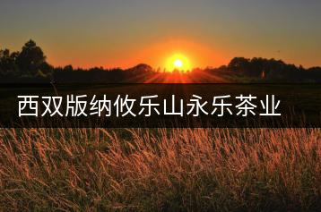 西雙版納攸樂(lè)山永樂(lè)茶業(yè)有限公司