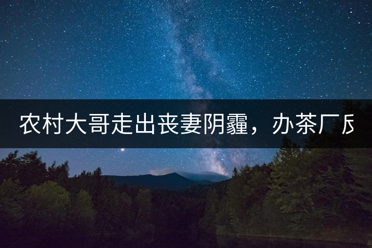 農(nóng)村大哥走出喪妻陰霾，辦茶廠反哺鄉(xiāng)鄰，每天處理鮮葉4000斤