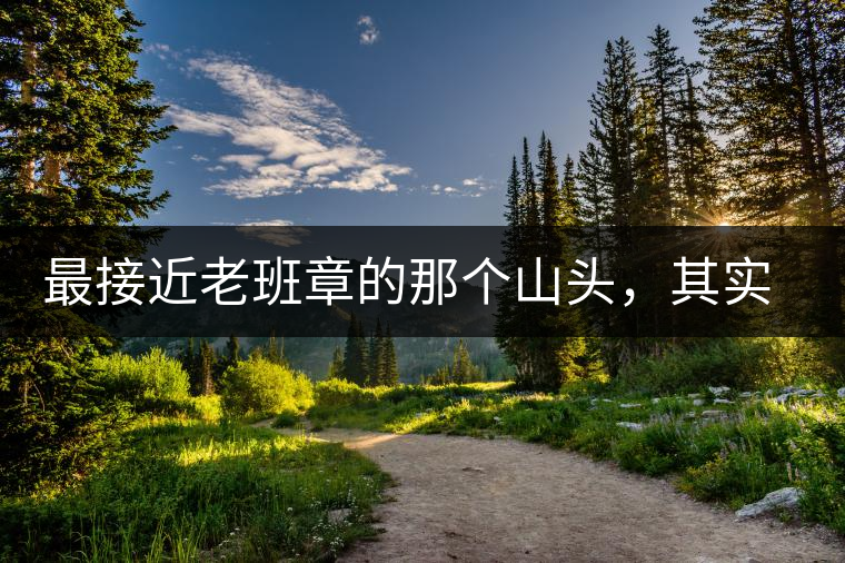 最接近老班章的那個山頭，其實叫做曼新竜