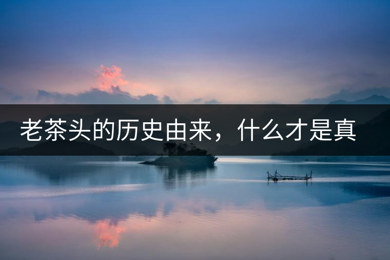 老茶頭的歷史由來(lái)，什么才是真正老茶頭