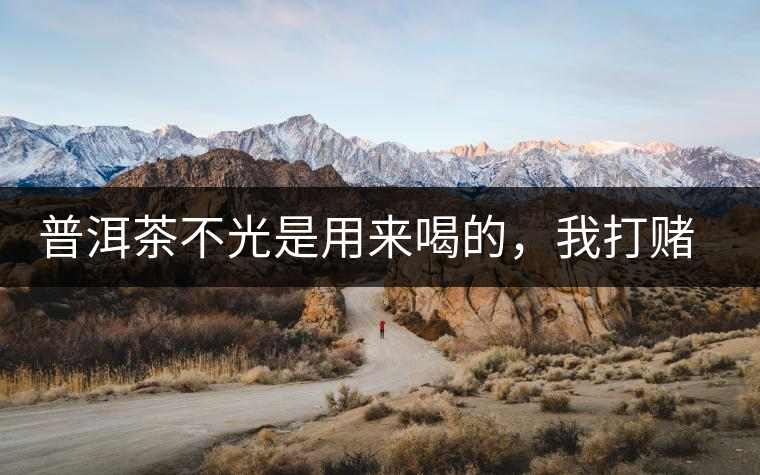 普洱茶不光是用來喝的，我打賭你第一條就不知道！