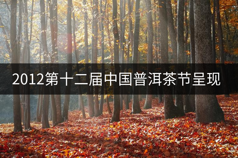 2012第十二屆中國(guó)普洱茶節(jié)呈現(xiàn)新亮點(diǎn) 2012第十二屆中國(guó)普洱茶節(jié)呈現(xiàn)新亮點(diǎn)