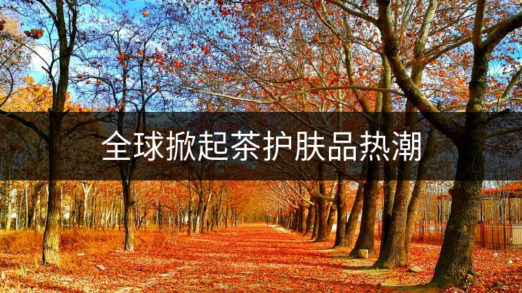 全球掀起茶護(hù)膚品熱潮
