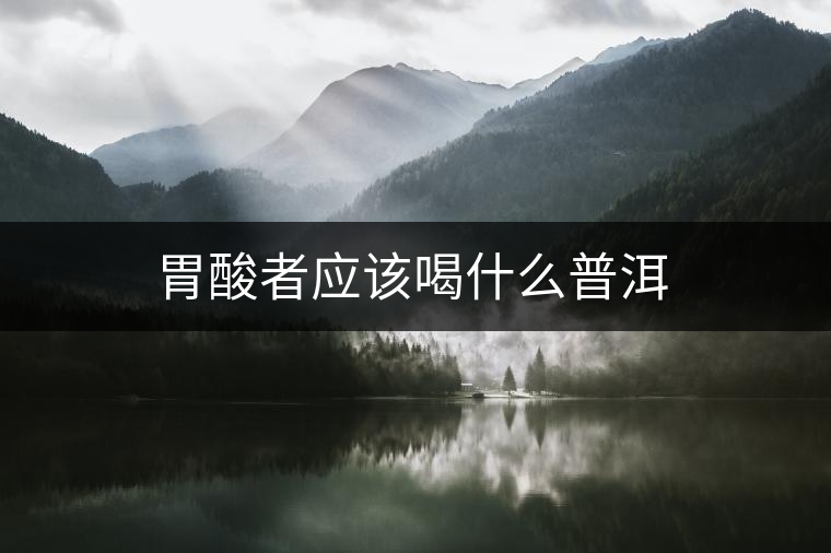 胃酸者應該喝什么普洱 胃酸者應該喝什么普洱