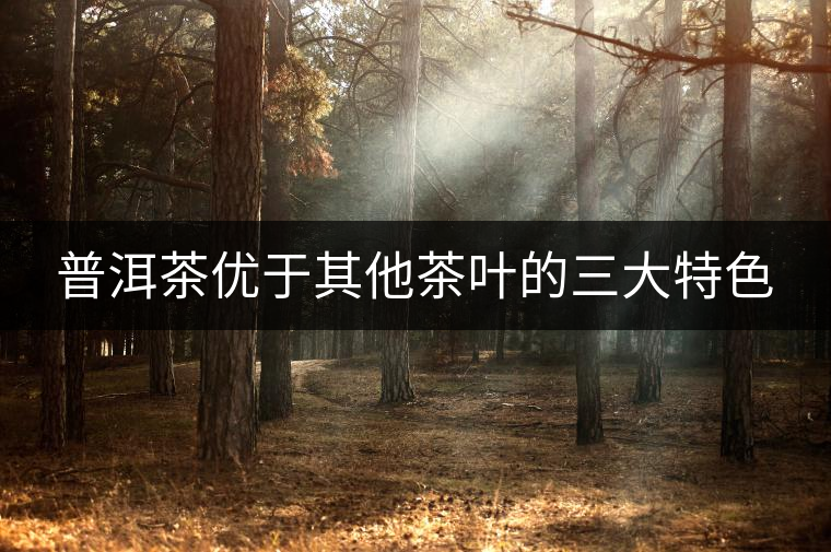 普洱茶優(yōu)于其他茶葉的三大特色 普洱茶優(yōu)于其他茶葉的三大特色