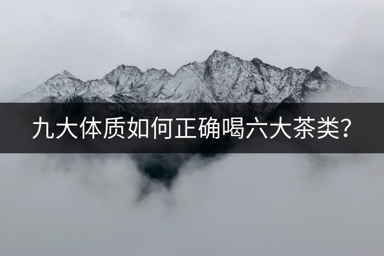 九大體質(zhì)如何正確喝六大茶類？