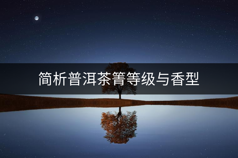 簡析普洱茶箐等級(jí)與香型 簡析普洱茶箐等級(jí)與香型