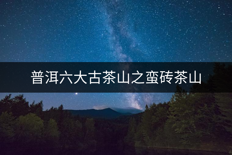 普洱六大古茶山之蠻磚茶山