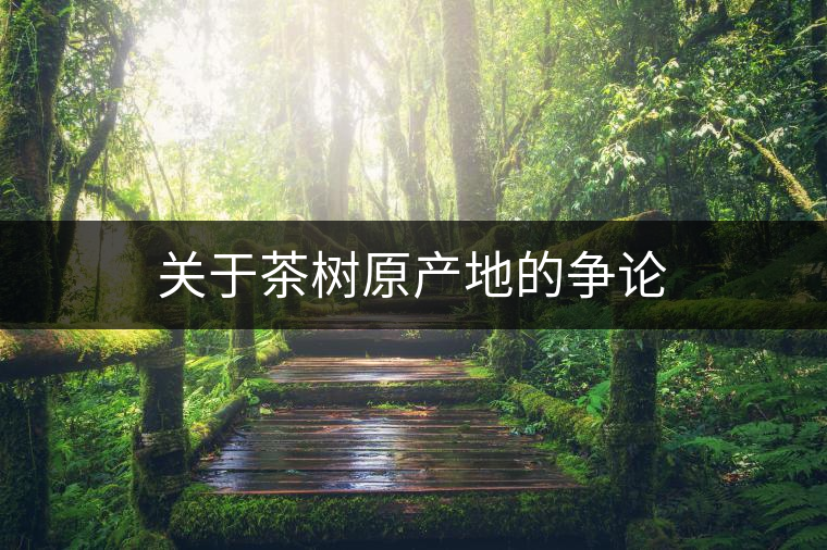 關(guān)于茶樹原產(chǎn)地的爭(zhēng)論