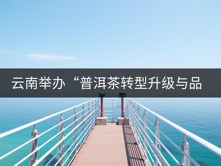 云南舉辦“普洱茶轉型升級與品牌發(fā)展”論壇 云南舉辦“普洱茶轉型升級與品牌發(fā)展”論壇