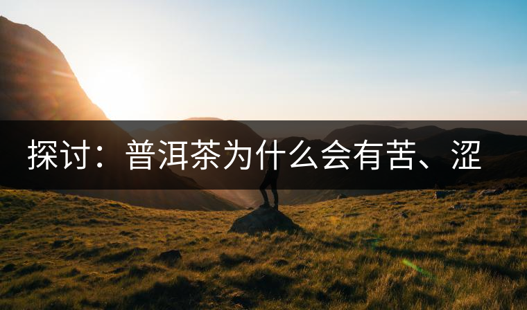 探討：普洱茶為什么會(huì)有苦、澀味兒？