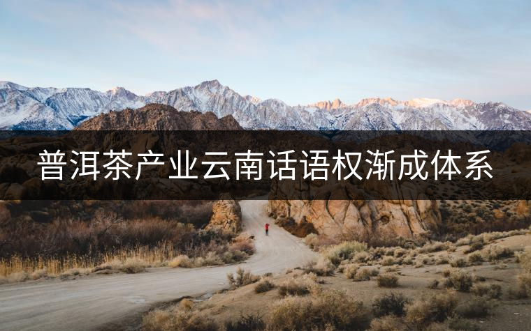 普洱茶產(chǎn)業(yè)云南話語權(quán)漸成體系