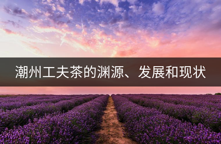 潮州工夫茶的淵源、發(fā)展和現(xiàn)狀