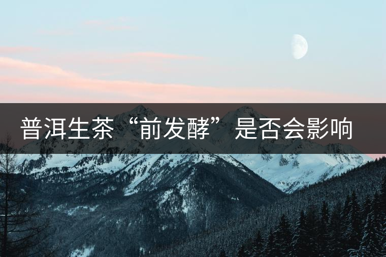 普洱生茶“前發(fā)酵”是否會影響后期的轉(zhuǎn)化？