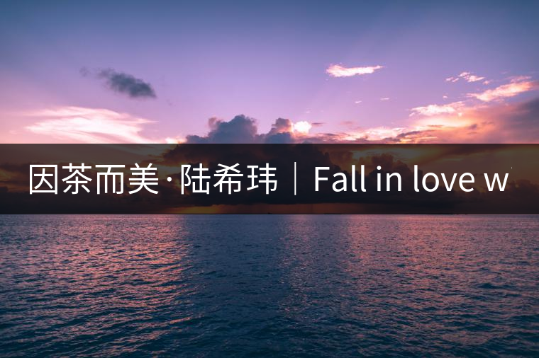 因茶而美·陸?，|｜Fall in love with Puer