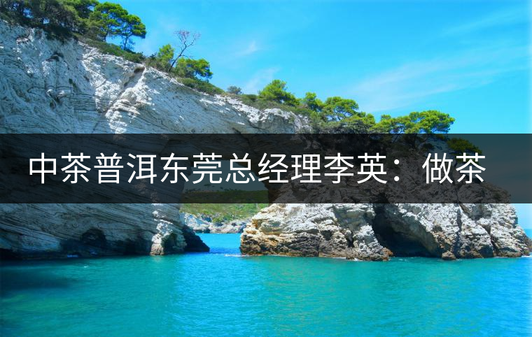 中茶普洱東莞總經(jīng)理李英：做茶應(yīng)該“心思簡(jiǎn)靜”