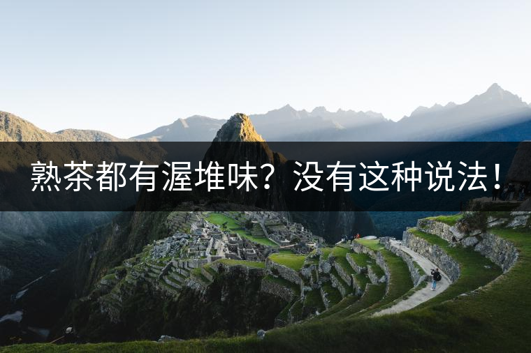 熟茶都有渥堆味？沒有這種說法！