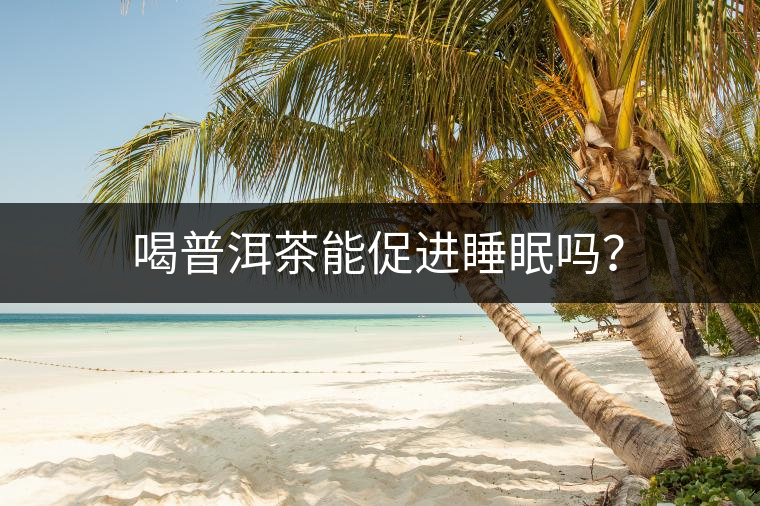 喝普洱茶能促進(jìn)睡眠嗎？