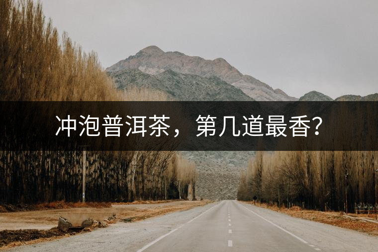 沖泡普洱茶，第幾道最香？