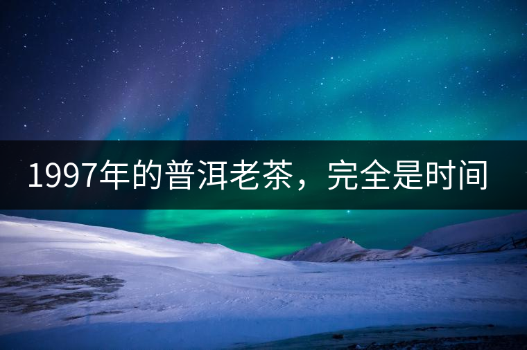 1997年的普洱老茶，完全是時(shí)間的味道。