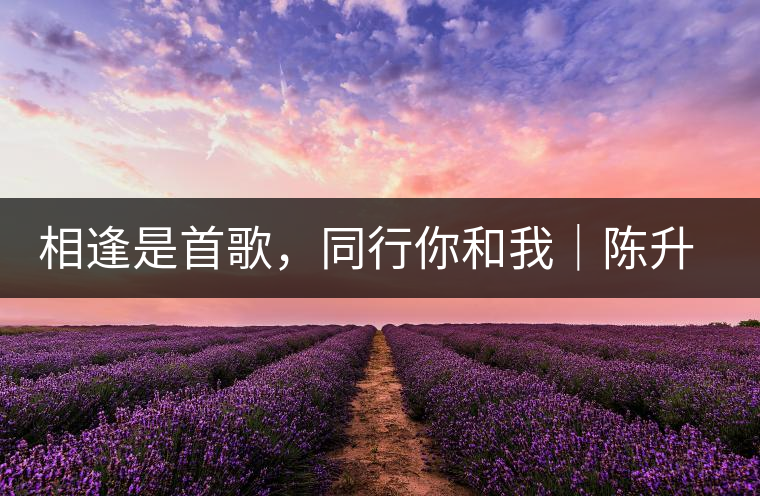 相逢是首歌，同行你和我｜陳升號與大家相約武漢茶博會！