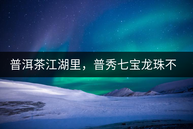 普洱茶江湖里，普秀七寶龍珠不是傳說(shuō)