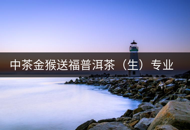 中茶金猴送福普洱茶（生）專(zhuān)業(yè)品評(píng)