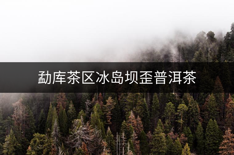 勐庫茶區(qū)冰島壩歪普洱茶 勐庫茶區(qū)冰島壩歪普洱茶