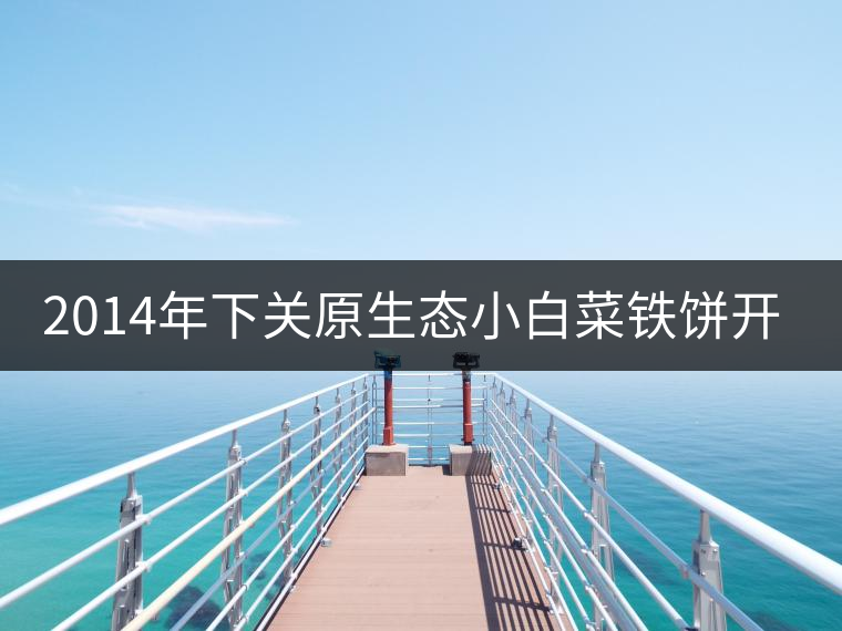 2014年下關(guān)原生態(tài)小白菜鐵餅開湯品鑒 2014年下關(guān)原生態(tài)小白菜鐵餅開湯品鑒