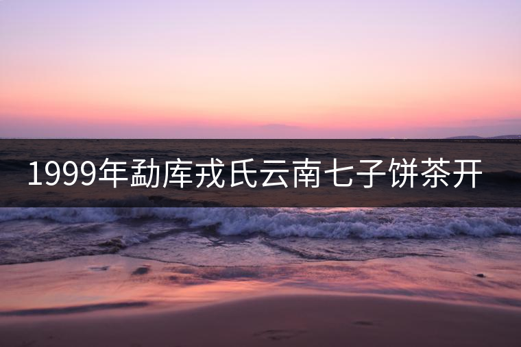 1999年勐庫戎氏云南七子餅茶開湯