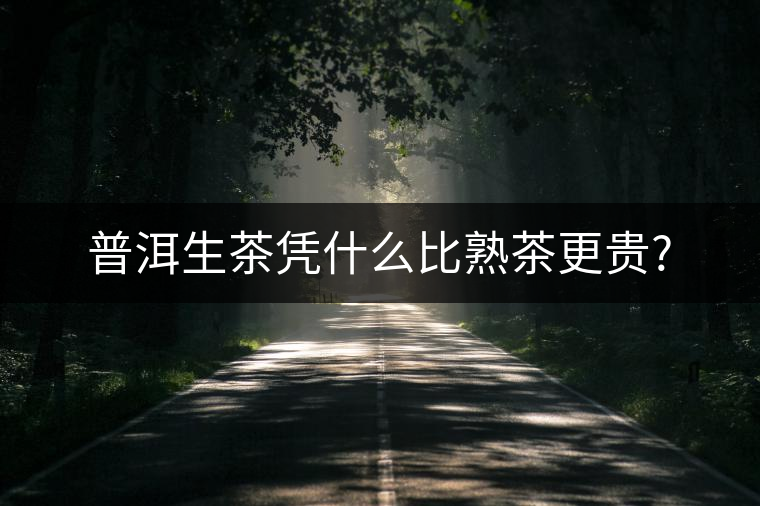普洱生茶憑什么比熟茶更貴? 普洱生茶憑什么比熟茶更貴?