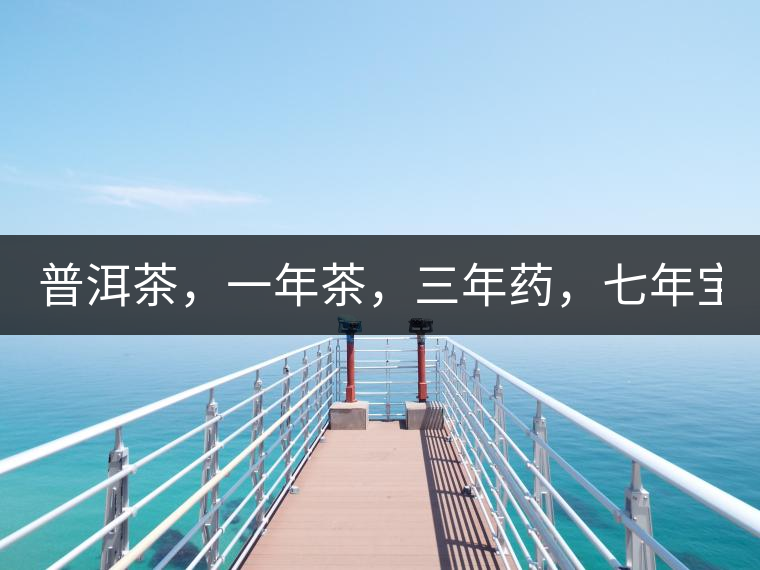 普洱茶，一年茶，三年藥，七年寶2020年為自己存點(diǎn)好茶