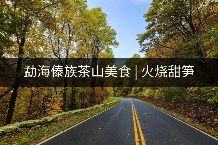 勐海傣族茶山美食 | 火燒甜筍 勐海傣族茶山美食 | 火燒甜筍