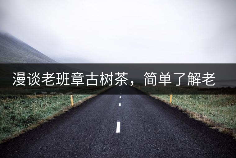 漫談老班章古樹茶，簡單了解老班章普洱茶