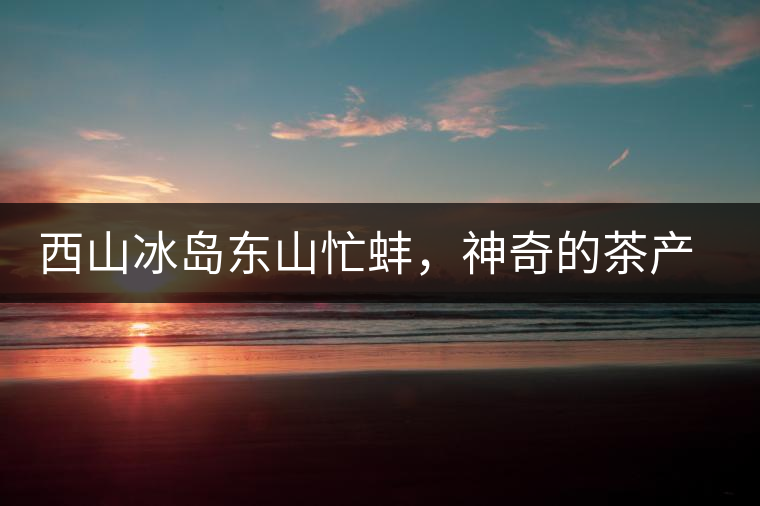 西山冰島東山忙蚌，神奇的茶產(chǎn)區(qū)勐庫