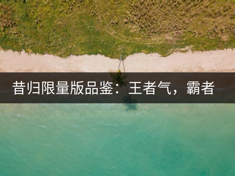 昔歸限量版品鑒：王者氣，霸者韻