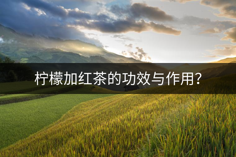 檸檬加紅茶的功效與作用? 檸檬加紅茶的功效與作用?