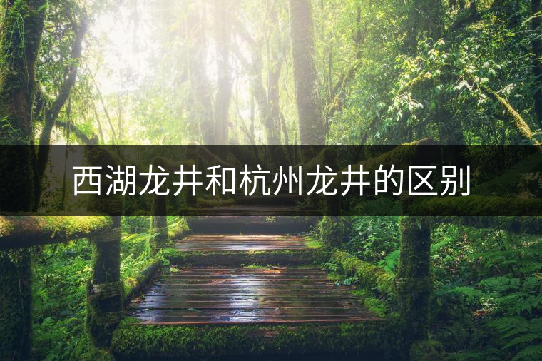 西湖龍井和杭州龍井的區(qū)別 西湖龍井和杭州龍井的區(qū)別