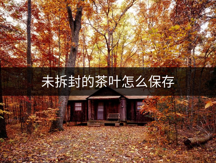 未拆封的茶葉怎么保存 未拆封的茶葉怎么保存