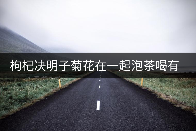 枸杞?jīng)Q明子菊花在一起泡茶喝有什么功效 枸杞?jīng)Q明子菊花在一起泡茶喝有什么功效