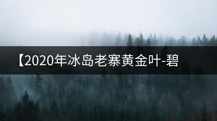【2020年冰島老寨黃金葉-碧波蕩漾一抹香，輕啜半盞甘若露。