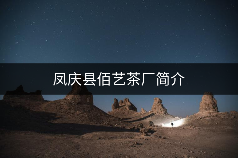 鳳慶縣佰藝茶廠簡(jiǎn)介 鳳慶縣佰藝茶廠簡(jiǎn)介