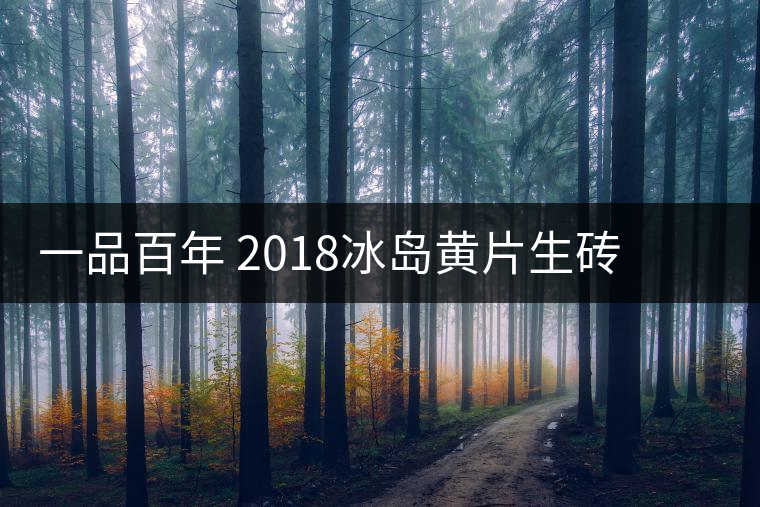 一品百年 2018冰島黃片生磚 是真正的冰島老寨茶嗎？