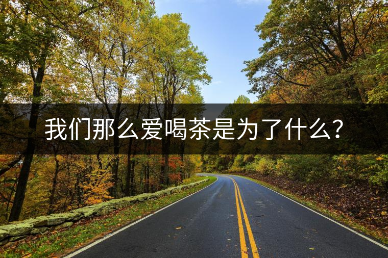 我們那么愛(ài)喝茶是為了什么？