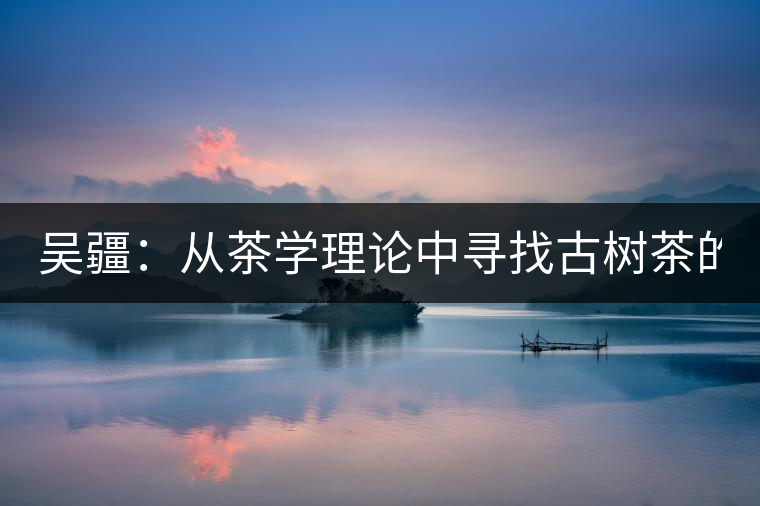 吳疆：從茶學(xué)理論中尋找古樹茶的鑒別方法？（讀書筆記3）