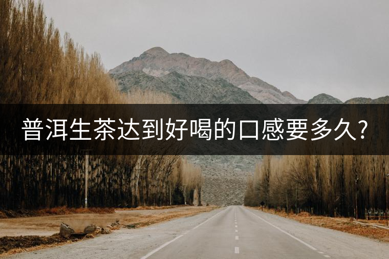 普洱生茶達(dá)到好喝的口感要多久? 普洱生茶達(dá)到好喝的口感要多久?