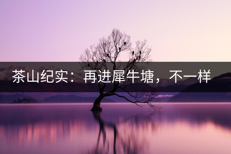 茶山紀(jì)實：再進(jìn)犀牛塘，不一樣的感覺；菁瑤可以預(yù)見的豐收年