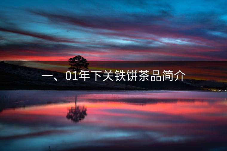 一、01年下關(guān)鐵餅茶品簡介