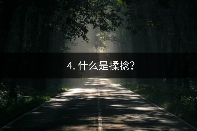 ? 4. 什么是揉捻？